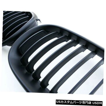 ラジエーターカバー BMW 5シリーズE60パフォーマンスマットブラックキドニーユーロスポーツフロントグリルM5 04-10 BMW 5-Series E60 Performance Matte Black Kidney Euro Sport Front Grill M5 04-10