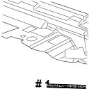 ラジエーターカバー ラジエーターコアサポート-サイトシールドスプラッシュカバーパネル68224518AC Radiator Core Support-Sight...