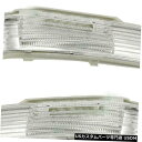 Turn Signal Lamp ペア左+右ドアミラーターンシグナルランプライトTouareg 2002-2007に適合 A Pair Left+Right D...
