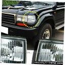 Turn Signal Lamp トヨタランドクルーザーLC80 FZJ80フロントバンパーターンシグナルランプ1990-1997の2個 2pcs for To...