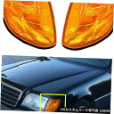 Turn Signal Lamp MB SクラスW140 300SD SEに合うフロントターンシグナルランプの点滅のコナーライト Pair Front Turn...
