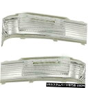 Turn Signal Lamp 2pcs Left & Right Rearview Mirror Turn Signal Lamps Light For T...