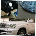 Turn Signal Lamp 2xFor Lexus LX470 1998-07車のフロントバンパーターンシグナルライトコーナーランプ電球なし 2xFor ...