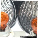 Turn Signal Lamp 2014-16ラングラー用フロントターンシグナルパーキングライトクリアランプW / 2バルブペア Front Turn Sig...