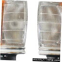 Turn Signal Lamp 1984-88トヨタハイラックスLN50 YN55Rピックアップに適したコーナーライトレンズターンランプカバー Corner ...