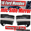 Turn Signal Lamp For Ford Mondeo 2013-2018 Right & Left Side View Mirror Turn Si...