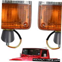 Turn Signal Lamp 1869-86トヨタランドクルーザーFJ40 FJ45に合うペアコーナーライトターンシグナルランプ Pair Corner L...