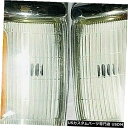 Turn Signal Lamp フロントコーナーウインカーライトインジケーターランプクロームペアトヨタハイラックス4WD LN106 Front corner...