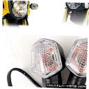Turn Signal Lamp 2012 PC + Honda Zoomer-X Grom MSX 125用2 PCSクリアターンシグナルランプフロントリア ...