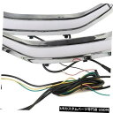 Turn Signal Lamp スバルフォレスター2013-2015用ターンシグナルランプ付き2PCS LEDデイタイムランニングライト 2PCS LED D...