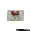 Turn Signal Lamp トヨタランドクルーザーFJ40 FJ45フロントターンシグナルライトランプセットグレーNEW TOYOTA LAND CRUI...