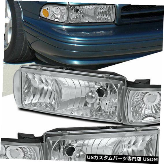 Chevy 91-96 Caprice 94-96 Impala Clear Headlights Corner Signal Lamps Left+RightカテゴリTurn Signal Lamp状態新品メーカーChevrolet車種Caprice発送詳細送料一律 1000円（※北海道、沖縄、離島は省く）商品詳細輸入商品の為、英語表記となります。 Condition: New Brand: Carpartsinnovate Bulbs Included: No Manufacturer Part Number: 2LCLH-IPA91-EU Lens Color: Clear Headlight Style: Factory, Euro Housing Color: Chrome (Crystal) Interchange Part Number: OEM#16519236/16519235/5976556/5976555 Other Part Number: GM2503123/GM2502124/GM2521120/GM2520120 High Beam Bulb: Use Stock Bulbs For Installation Placement on Vehicle: Front, Left, Right Return Shipping Charges: Free For Lower 48 States Warranty: 90 Day Low Beam Bulb: Use Stock Bulbs For Installation Fitment Type: Direct Replacement Dust & Moisture Resistance: Yes Certifications: DOT, SAE Material: ABS Plastic, Polycarbonate Lens UPC: 680750902764※以下の注意事項をご理解頂いた上で、ご購入下さい※■海外輸入品の為、NC,NRでお願いいたします。■商品の在庫は常に変動いたしております。ご購入いただいたタイミングと在庫状況にラグが生じる場合がございます。■商品名は英文を直訳で日本語に変換しております。商品の素材等につきましては、商品詳細をご確認くださいませ。ご不明点がございましたら、ご購入前にお問い合わせください。■フィッテングや車検対応の有無については、基本的に画像と説明文よりお客様の方にてご判断をお願いしております。■取扱い説明書などは基本的に同封されておりません。■取付並びにサポートは行なっておりません。また作業時間や難易度は個々の技量に左右されますのでお答え出来かねます。■USパーツは国内の純正パーツを取り外した後、接続コネクタが必ずしも一致するとは限らず、加工が必要な場合もございます。■商品購入後のお客様のご都合によるキャンセルはお断りしております。（ご注文と同時に商品のお取り寄せが開始するため）■お届けまでには、2〜3週間程頂いております。ただし、通関処理や天候次第で遅れが発生する場合もございます。■商品の配送方法や日時の指定頂けません。■大型商品に関しましては、配送会社の規定により個人宅への配送が困難な場合がございます。その場合は、会社や倉庫、最寄りの営業所での受け取りをお願いする場合がございます。■大型商品に関しましては、輸入消費税が課税される場合もございます。その場合はお客様側で輸入業者へ輸入消費税のお支払いのご負担をお願いする場合がございます。■輸入品につき、商品に小傷やスレなどがある場合がございます。商品の発送前に念入りな検品を行っておりますが、運送状況による破損等がある場合がございますので、商品到着後は速やかに商品の確認をお願いいたします。■商品説明文中に英語にて”保証”に関する記載があっても適応されませんので、ご理解ください。なお、商品ご到着より7日以内のみ保証対象とします。ただし、取り付け後は、保証対象外となります。■商品の破損により再度お取り寄せとなった場合、同様のお時間をいただくことになりますのでご了承お願いいたします。■他にもUSパーツを多数出品させて頂いておりますので、ご覧頂けたらと思います。■USパーツの輸入代行も行っておりますので、ショップに掲載されていない商品でもお探しする事が可能です!!また業販や複数ご購入の場合、割引の対応可能でございます。お気軽にお問い合わせ下さい。【お問い合わせ用アドレス】　usdm.shop@gmail.com&nbsp;