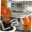 Turn Signal Lamp フロントコーナーターンシグナルパーキングライトランプwith / 2電球1ペアフィット2014 Patriot Front C...