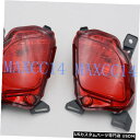 Turn Signal Lamp トヨタハイランダー2014-2016のペアリアバンパーフォグランプフォグランプ赤レンズ Pair rear Bumper fo...