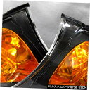 Turn Signal Lamp フロントコーナーブラックトリムターンシグナルライトランプAペア2002 320i 325i 330i Front Corner...