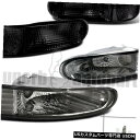 Turn Signal Lamp For 2000-2002 Mitsubishi Eclipse Front & Rear Smoke Bumper Ligh...