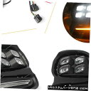 Turn Signal Lamp シボレーキャバリエ16-17のLEDデイタイムランニングライトフォグランプDRLターンシグナル LED Daytime Run...
