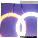 Turn Signal Lamp 日産アルティマ13-18ヘッドライトランプDRL用スイッチバックLEDエンジェルアイハローリング Switchback LED...