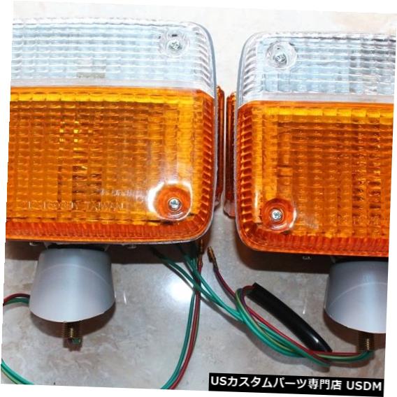 Turn Signal Lamp トヨタランドクルーザーFJ40 FJ45 BJ40 BJ45 HJ45 HJ47フロントターンシグナルライトランプ TOYOTA LAND CRUISER FJ40 FJ45 BJ40 BJ45 HJ45 HJ47 FRONT TURN SIGNAL LIGHT LAMP