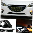 Turn Signal Lamp MAZDA 3 AXELA 2014-2016 DRL LEDデイタイムランニングライトフォグランプWターンシグナル用 FOR...