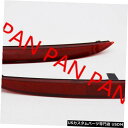 Turn Signal Lamp 2014 ACCORD PHEV Hondaのリアレッドレンズバンパーリフレクターランプライトマーカーのペア Pair Rea...