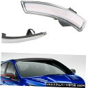 Turn Signal Lamp フォードフォーカス08-16のダイナミックミラーインジケーターターンシグナルライトランプクリアレンズ Dynamic Mirr...