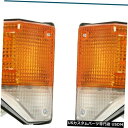 Turn Signal Lamp トヨタランドクルーザーFJ75 1985-1996フロントターンシグナルインジケーターセットNEWペア FITS TOYOTA...