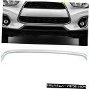 Front Bumper Cover 三菱アウトランダーASX RVR 2013-2015フロントバンパークローム成形トリムに適合 Fit For Mitsub...