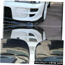 Front Bumper Cover CF OEMフロントバンパーフォグランプカバーFor98-01スバルインプレッサWRX STI GC8 GF8 5-6th...