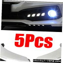 Front Bumper Cover ホンダシビック2019-2020用の塗装済みブラック+ホワイトフロントバンパーリップスプリッターキット Painted B...