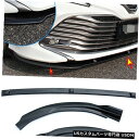 Front Bumper Cover Toyota Camry 2018カーボンファイバーABS車用3xオートフロントバンパーリップカバートリム 3x For ...