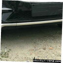 Front Bumper Cover ABSマットフロントヘッドバンパーストリップカバートリムジャガーF-PACE 2016 2017 2018 ABS Mat...
