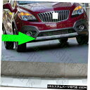 Front Bumper Cover Buick Encore 2013-15の1x車のフロントバンパーシルバーのABSカバーフレームトリム 1x Car Fr...