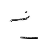 Front Bumper Cover ポルシェ996 2002-2005バンパーカバーサポートフロントアウターL + R X 2固定ストリップ Porsche ...