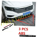 Front Bumper Cover 3ピースABSフロントバンパースカートリップボディキットカバー、フォルクスワーゲンジェッタ2019 2020 3pcs A...