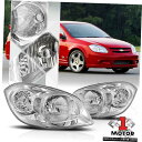 ヘッドライト 05-10 CobaltG5 / Pursu用クロームハウジングヘッドライトクリアウインカーリフレクター it Chrome Housing Headlight Clear Turn Signal Reflector for 05-10 CobaltG5/Pursuit