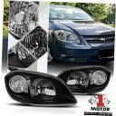 ヘッドライト 05-10 Cobalt / G5 / Purs uitのブラックハウジングヘッドライトクリアターンシグナルリフレクター Black Housing Headlight Clear Turn Signal Reflector for 05-10 Cobalt/G5/Pursuit