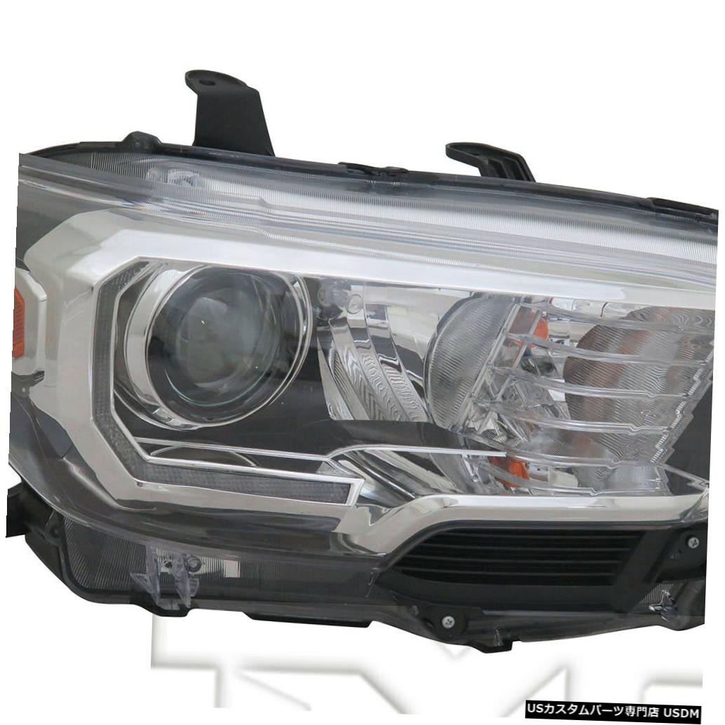 16-18 Toyota Tacoma Limited Halogen w/LED DRL Right Passenger Headlight NSFカテゴリヘッドライト状態新品メーカーToyota車種Tacoma発送詳細送料一律 1000円（※北海道、沖縄、離島は省く）商品詳細輸入商品の為、英語表記となります。 Condition: New Brand: TYC Other Part Number: TO2503244 Placement on Vehicle: Front, Right Manufacturer Part Number: 20-9749-80-1 Fitment Type: Direct Replacement MPN: 209749801 Partslink #: TO2503244 Interchange Part Number: 81110-04270 OEM #: 81110-04270 UPC: 762405699325※以下の注意事項をご理解頂いた上で、ご購入下さい※■海外輸入品の為、NC,NRでお願いいたします。■商品の在庫は常に変動いたしております。ご購入いただいたタイミングと在庫状況にラグが生じる場合がございます。■商品名は英文を直訳で日本語に変換しております。商品の素材等につきましては、商品詳細をご確認くださいませ。ご不明点がございましたら、ご購入前にお問い合わせください。■フィッテングや車検対応の有無については、基本的に画像と説明文よりお客様の方にてご判断をお願いしております。■取扱い説明書などは基本的に同封されておりません。■取付並びにサポートは行なっておりません。また作業時間や難易度は個々の技量に左右されますのでお答え出来かねます。■USパーツは国内の純正パーツを取り外した後、接続コネクタが必ずしも一致するとは限らず、加工が必要な場合もございます。■商品購入後のお客様のご都合によるキャンセルはお断りしております。（ご注文と同時に商品のお取り寄せが開始するため）■お届けまでには、2〜3週間程頂いております。ただし、通関処理や天候次第で遅れが発生する場合もございます。■商品の配送方法や日時の指定頂けません。■大型商品に関しましては、配送会社の規定により個人宅への配送が困難な場合がございます。その場合は、会社や倉庫、最寄りの営業所での受け取りをお願いする場合がございます。■大型商品に関しましては、輸入消費税が課税される場合もございます。その場合はお客様側で輸入業者へ輸入消費税のお支払いのご負担をお願いする場合がございます。■輸入品につき、商品に小傷やスレなどがある場合がございます。商品の発送前に念入りな検品を行っておりますが、運送状況による破損等がある場合がございますので、商品到着後は速やかに商品の確認をお願いいたします。■商品説明文中に英語にて”保証”に関する記載があっても適応されませんので、ご理解ください。なお、商品ご到着より7日以内のみ保証対象とします。ただし、取り付け後は、保証対象外となります。■商品の破損により再度お取り寄せとなった場合、同様のお時間をいただくことになりますのでご了承お願いいたします。■他にもUSパーツを多数出品させて頂いておりますので、ご覧頂けたらと思います。■USパーツの輸入代行も行っておりますので、ショップに掲載されていない商品でもお探しする事が可能です!!また業販や複数ご購入の場合、割引の対応可能でございます。お気軽にお問い合わせ下さい。【お問い合わせ用アドレス】　usdm.shop@gmail.com&nbsp;