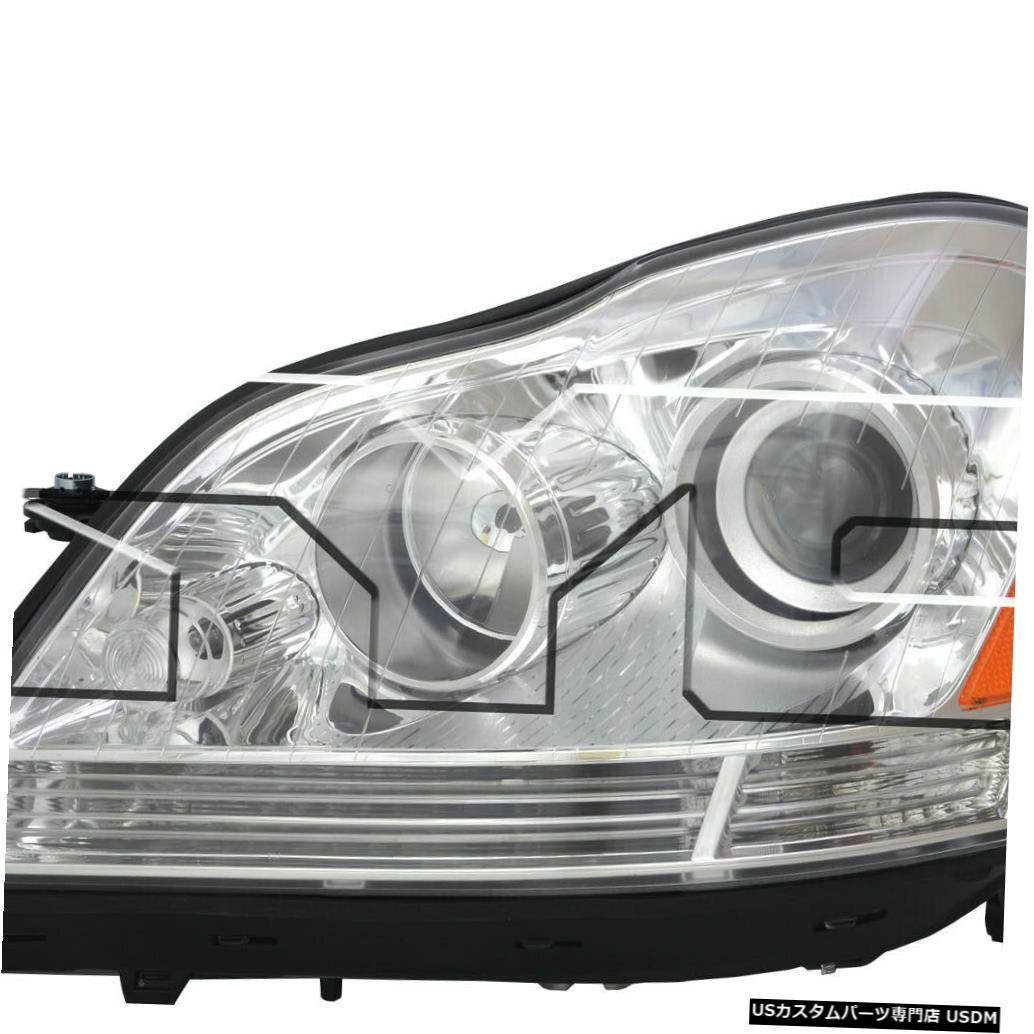 ヘッドライト 07-12メルセデスベンツGLクラスハロゲンドライバーヘッドライト 07-12 Mercedes Benz GL-Class Halogen Driver Headlight