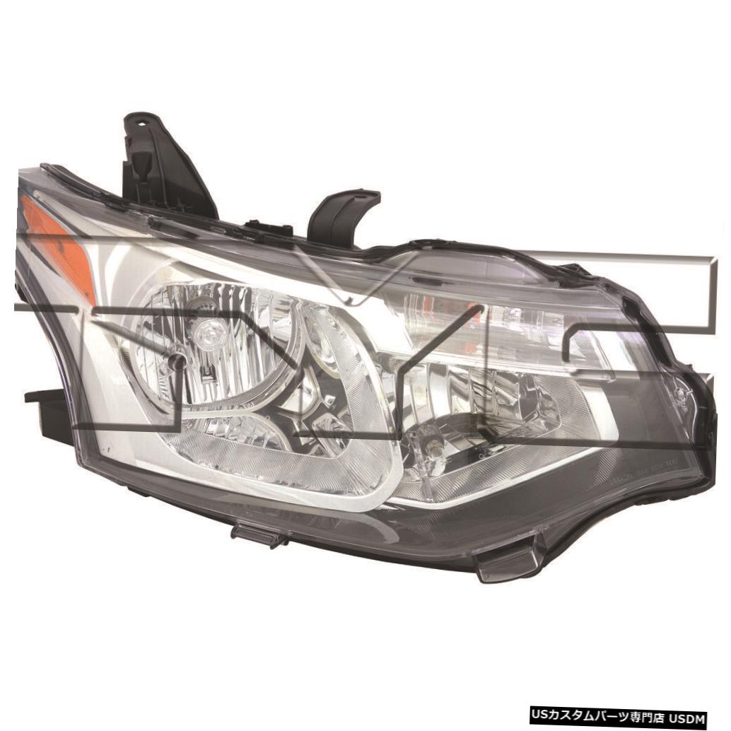 ヘッドライト 14-15三菱アウトランダーハロゲン右助手席ヘッドライトヘッドランプNSF 14-15 Mitsubishi..