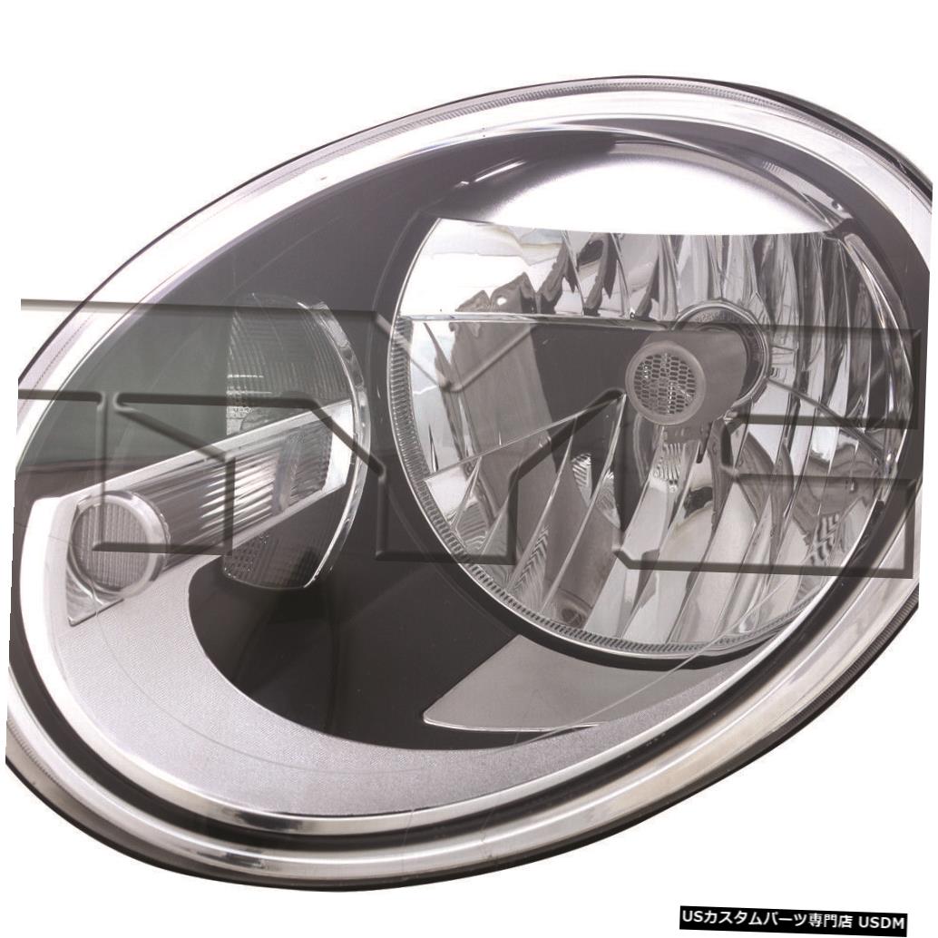 إåɥ饤 12-16ե륯ӡȥϥ󺸥ɥ饤Сإåɥ饤ȥإåɥCAPA 12-16 Volkswagen Beetle Halogen Left Driver Headlight Headlamp CAPA