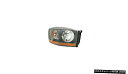 ヘッドライト 06ダッジラムピックアップヘッドライトアセンブリ(ブラックベゼル助手席側) 06 Dodge Ram Pickup Headlight Assem...