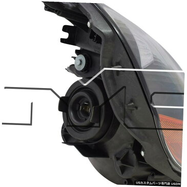 ヘッドライト 07-08ホンダフィットブラックライトパッセンジャーヘッドライトヘッドランプNSF 07-08 Honda Fit Black Right Passenger Headlight Headlamp NSF