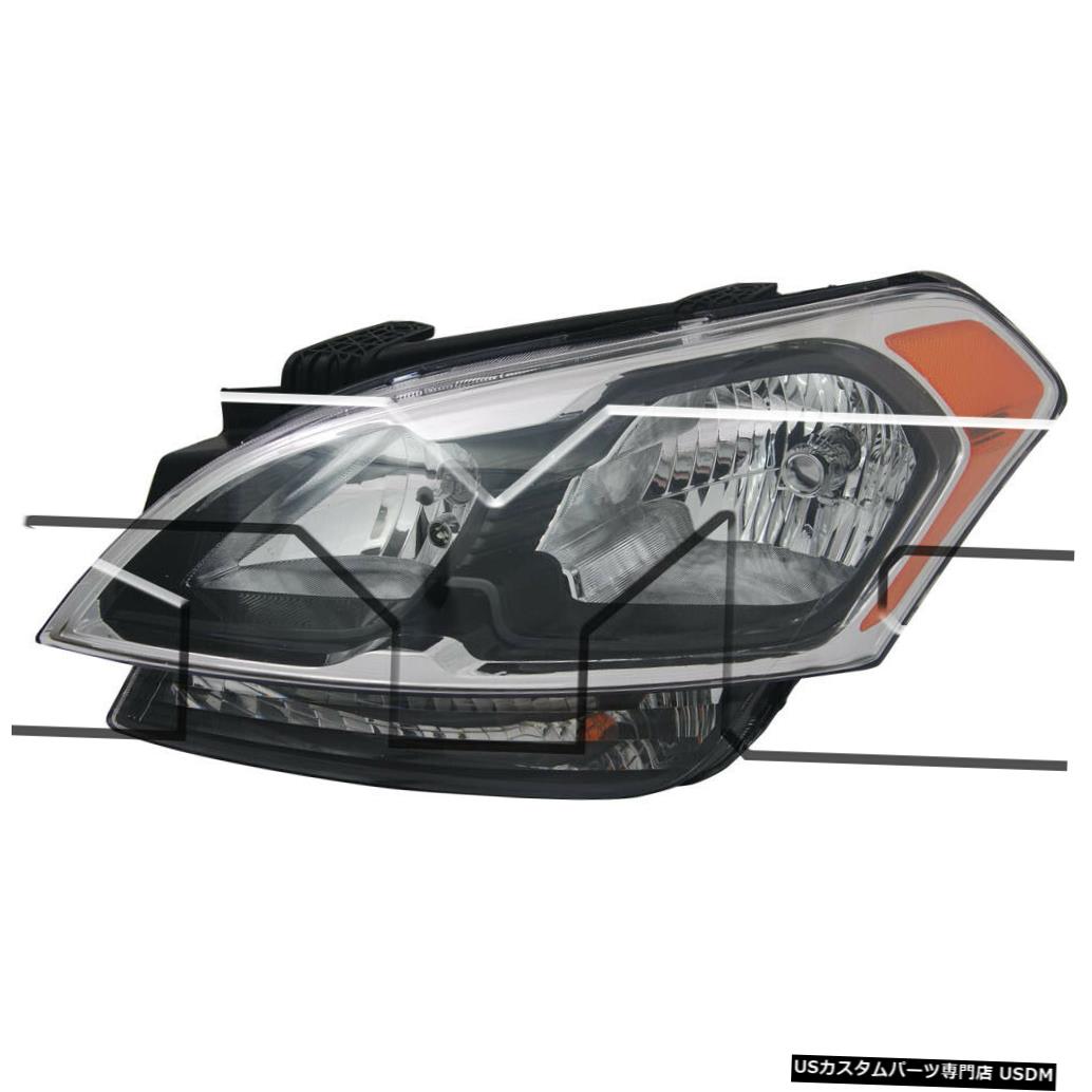 ヘッドライト 12-13 Kia Soul（オートオン/オフ付き）ドライバーヘッドライトに適合 Fits 12-13 Kia Soul (w/ Auto On/Off) Driver Headlight