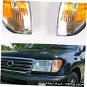 Turn Signal Lamp トヨタランドクルーザー1998-2007に合う前部信号灯のコーナーランプを対にして下さい Pair Front Turn Si...