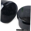 Turn Signal Lamp ジープラングラーJK 2007-2016に合う2個のこはく色の前部LEDのターンシグナルライトランプ 2pcs Amber F...