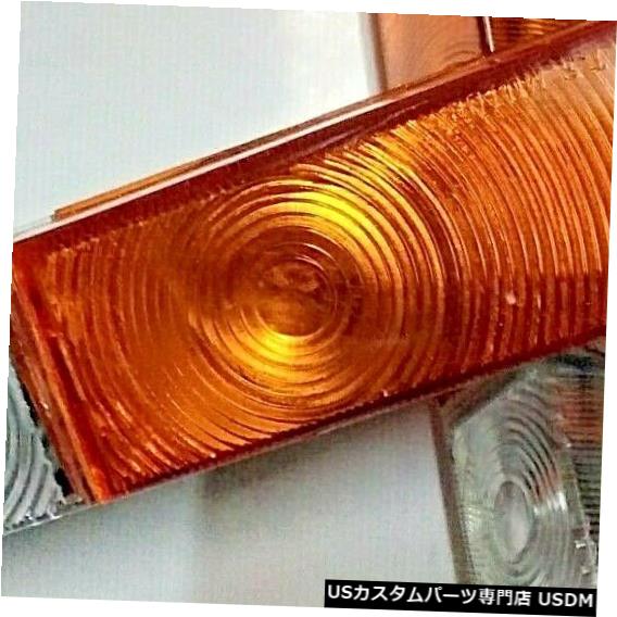 Turn Signal Lamp N / Sダットサンサニー1200 B110 B210 120Y用フロントバンパーウインカーランプ Front bumper turn signal lights lamp for N/S Datsun Sunny 1200 B110 B210 120Y