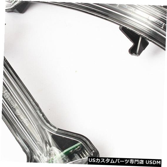 Turn Signal Lamp 米国バージョン16-18に適合ビュイックビジョンL + RミラーターンシグナルLEDライトランプ Fit For USA version 16-18 Buick Envision L+R Mirror Turn Signal LED Lights Lamps