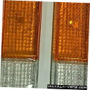 Turn Signal Lamp フロントバンパーターンシグナルライトランプレンズカバーN / Sダットサン720ピックアップ1980-1986 Front b...