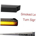 Turn Signal Lamp 正面図ミラーターンシグナルライトスモークレンズLEDターンシグナルライトランプ Front Side View Mirror ...